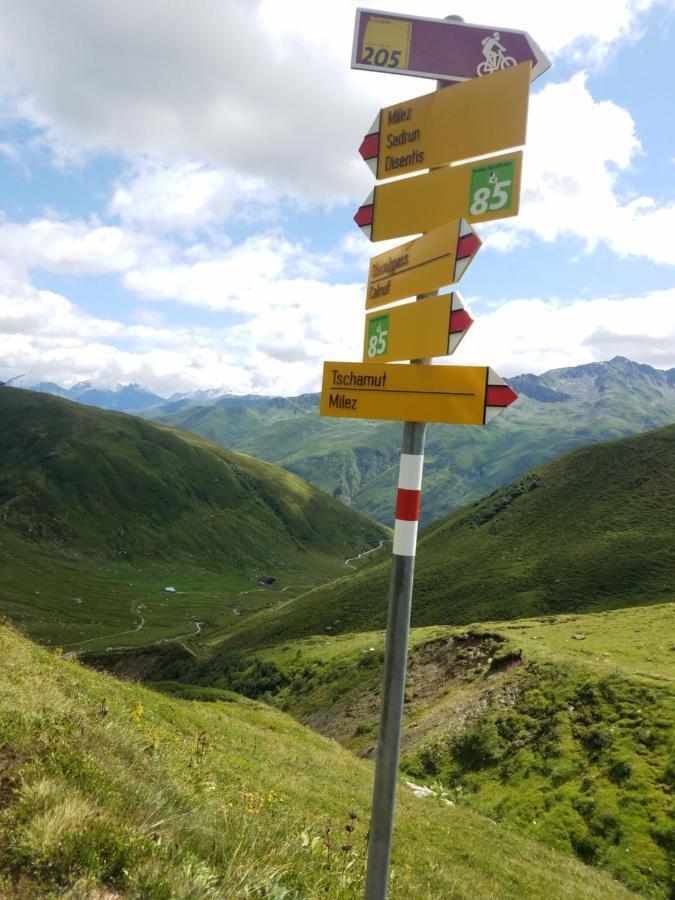 Apartmán Tgesa Felici Sedrun Exteriér fotografie